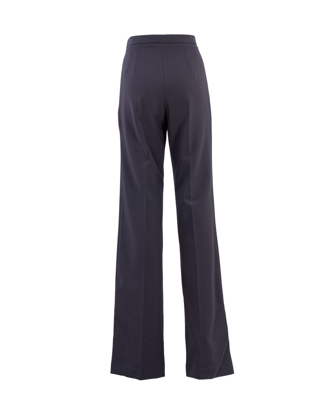 shop ELISABETTA FRANCHI  Pantalone: Elisabetta Franchi pantalone palazzo in crêpe con morsetti.
Pantalone a palazzo con vita alta in doppio crêpe stretch. 
Il punto vita è enfatizzato da una doppia tasca a filetto con morsetti in catena di metallo dorato.
Fodera in raso stampa monogram.
Zip invisibile sul fianco.
Accessorio in metallo dorato.
Composizione: 96% Poliestere 04% Elastane.
Fabbricato in Italia.. PA01436E2-110 number 9813203